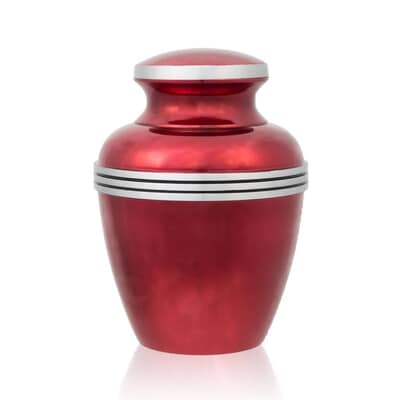 Ruby Red Small Memorial Urn