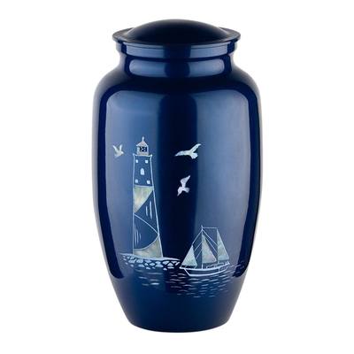 Sailing Home Metal Urn