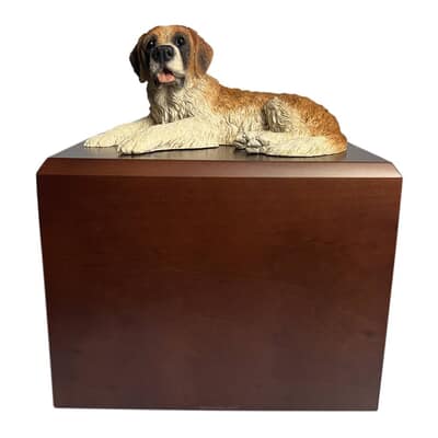 Saint Bernard Discount Dog Urn