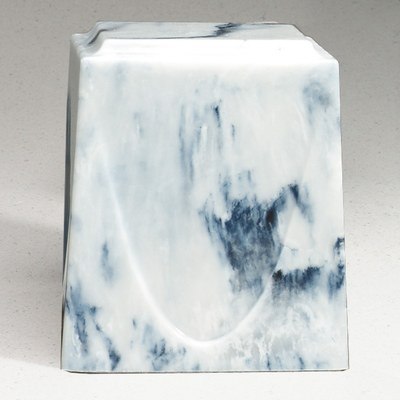 Sapphire Saturn Marble Cremation Urn