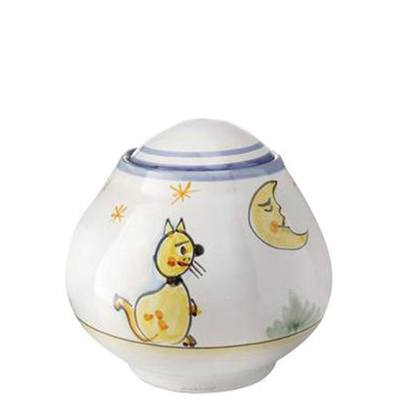 Serenata Small Ceramic Cat Urn