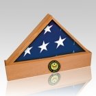 Jefferson Army Oak Flag Case & Urn