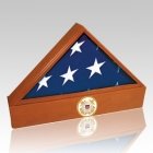 Washington Navy Cherry Flag Case & Urn