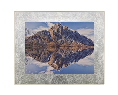 Silver Photo Frame Cremation Urn