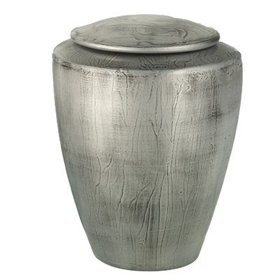 Silver Thorn Ceramic Urn