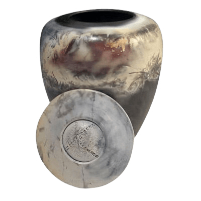 Riverstone Ceramic Cremation Urn