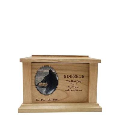 Small Cherry Picture Frame Pet Urn