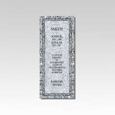 Small Granite Grave Ledger