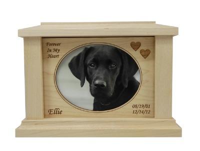 Small Maple Forever Picture Pet Urn