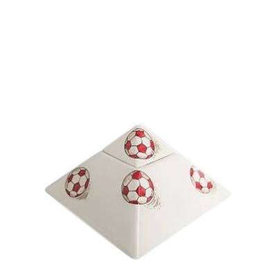 Soccerball Pyramid Keepsake Cremation Urn