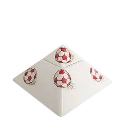 Soccerball Pyramid Medium Cremation Urn