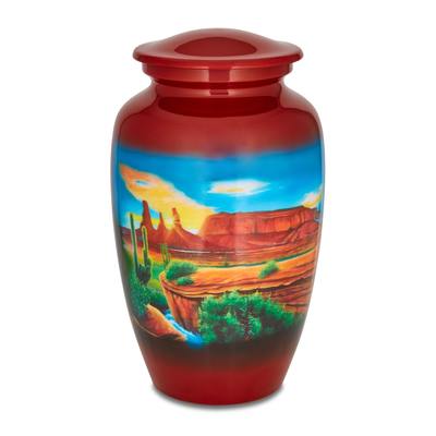 Sonoran Landscape Cremation Urn