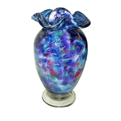 Sparkling Waters Glass Cremation Urns