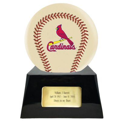 St. Louis Cardinals Baseball Cremation Urn