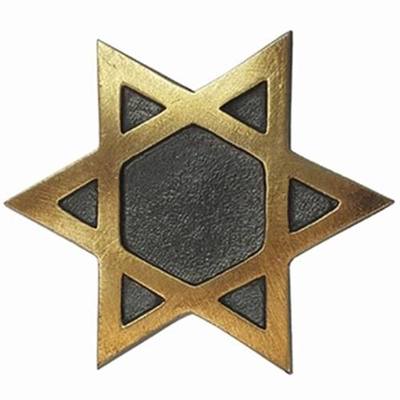 Star of David Urn Applique