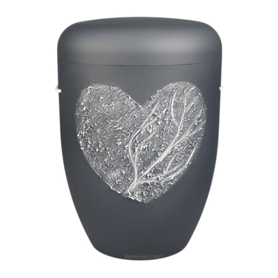 Stone Heart Biodegradable Cremation Urn