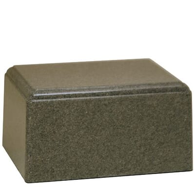 Stormy Clouds Cultured Granite Child Cremation Urn