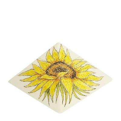 Sunflower Pyramid Medium Ceramic Urn