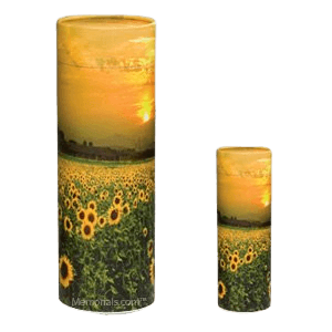 Sunflower Scattering Biodegradable Urns
