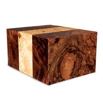 Sunrise Sunset Wood Urn