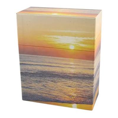 Sunset Scattering Urn