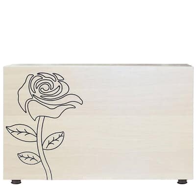 Sweet Rose Cremation Urn