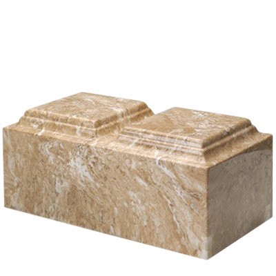 Syrocco Marble Companion Cremation Urn