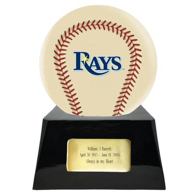 Tampa Bay Rays Baseball Cremation Urn