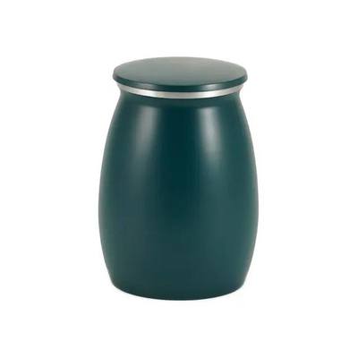 Teal Lake Metal Pet Urn