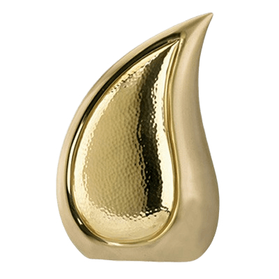 Teardrop Bronze Cremation Urn