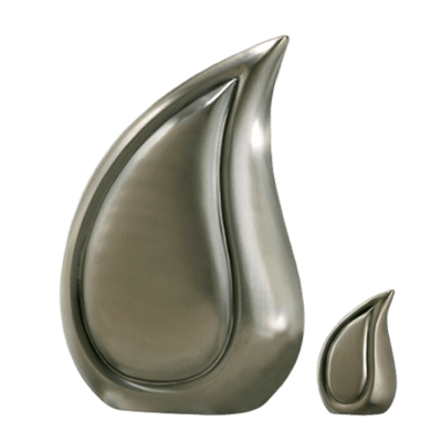 Teardrop Pewter Cremation Urns