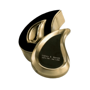 Teardrop Bronze Box Cremation Urn