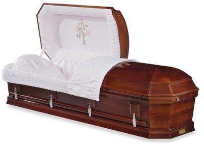 Tearose Wood Casket