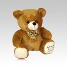 Brown Teddy Bear Keepsake Urn