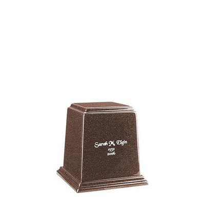 Temple Chocolate Mini Marble Urn