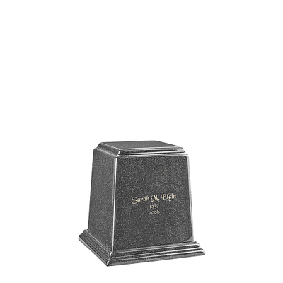 Temple Gray Mini Marble Urn