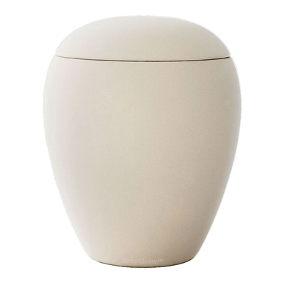 Terra Ivory Ceramic Keepsake Urn