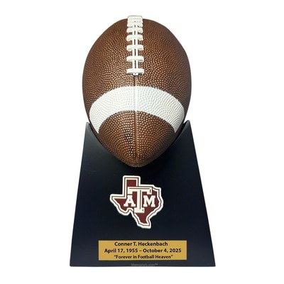 Texas A&M Aggies Football Cremation Urn