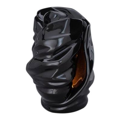 Toga Light Black Cremation Urn