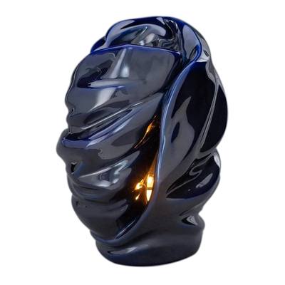 Toga Light Cobalt Cremation Urn