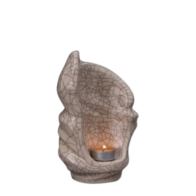 Toga Light Crackled Keepsake Urn