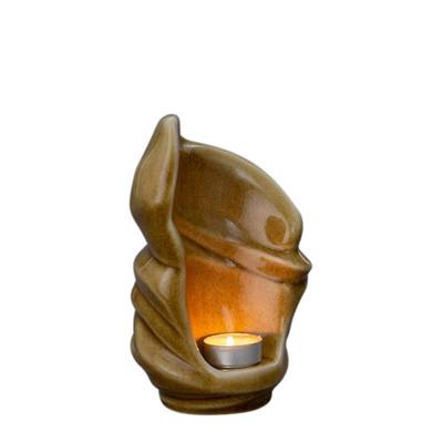 Toga Light Sand Keepsake Urn