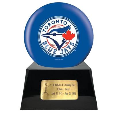 Toronto Blue Jays Baseball Sphere Cremation Urn