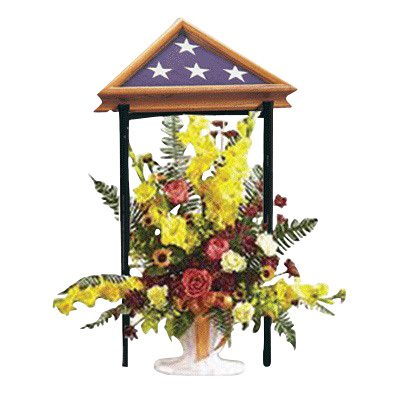 Tri Column Flag Case Stand