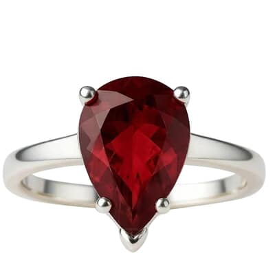Trinity Crimson Cremation Diamond Ring