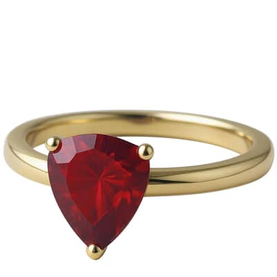 Trinity Desire Cremation Crystal Ring