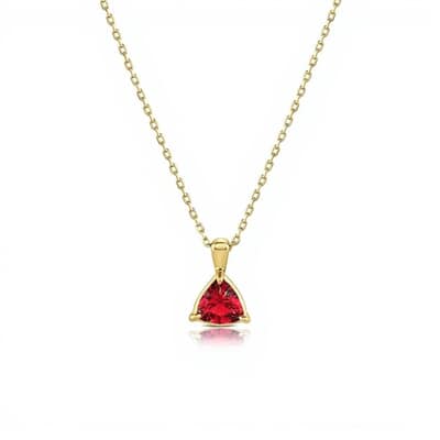 Trinity Scarlet Cremation Diamond Necklace