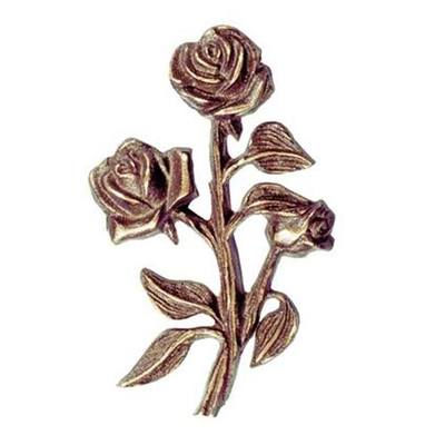 Triple Rose Urn Applique