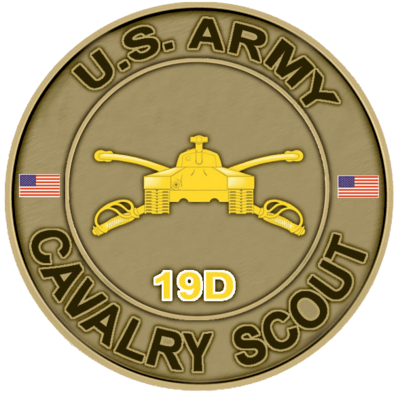 United States Army Cavalry Scout Medallion