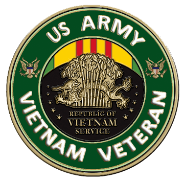 United States Army Vietnam Veteran Large Medallion